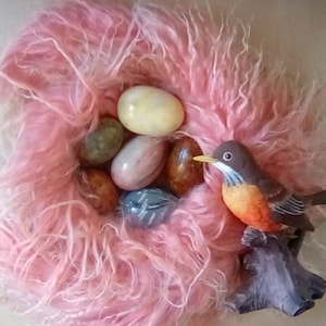 Set of Six Marble Eggs/Multi Color Marble Easter Eggs
