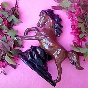 Vintage Ceramic Rearing Stallion/Horse