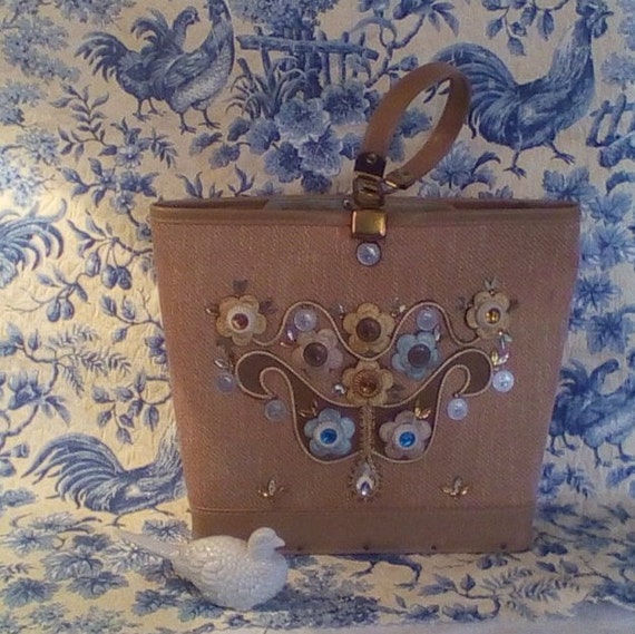 Enid Collins Style Jeweled Purse