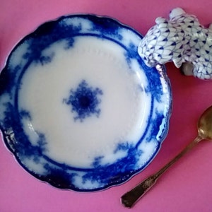 Flow Blue Meakin Bowl