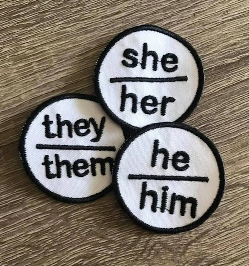 Pronouns Gender Non-Binary They Their Them Checklist 3d Illustration