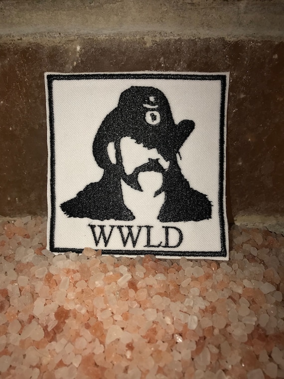 Handmade WWLD What Would Lemmy Do Earrings MotorHead Metal Rock