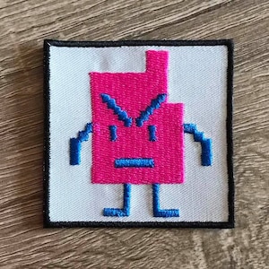 Err patch, ATHF patch, Aqua Teen Hunger Force, Ignigokt, mooninite patch, Meatwad, Master Shake, gift under 10, hand banana, Frylock
