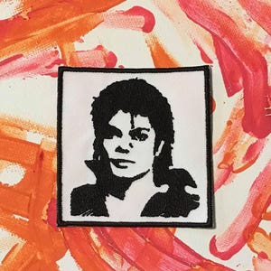 Michael Jackson patch, MJ, Thriller, King of Pop, Billie Jean, Jackson Five, music patch, thriller patch, gift under 10, moonwalker