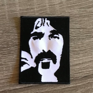 Frank Zappa patch, bonzo, prog rock, zappata, music patch, rock music patch, gift under 10, captain beefheart, psychedelic patch