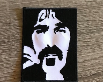 Frank Zappa patch, bonzo, prog rock, zappata, music patch, rock music patch, gift under 10, captain beefheart, psychedelic patch
