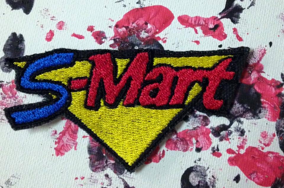 Shop S-Mart patch/applique, Evil Dead patch, Ash vs Evil Dead, horror…