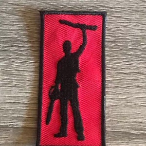 Small Boomstick patch, Evil Dead patch, Army of Darkness, Bruce Campbell, Ash Williams, Deadite patch, necronomicon, horror gift,