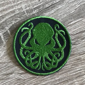 Cthulhu patch, Dagon patch, HP Lovecraft, lovecraft, hplovecraft, call of cthulhu, cthulhu mythos, Lovecraftian
