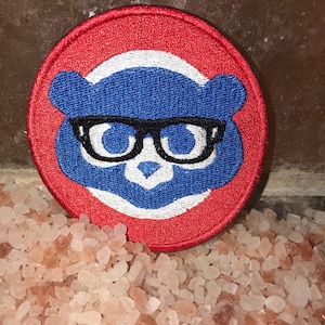 Chicago cubs patch, Harry Caray, Cubs, Cubbies, world series, chicago patch, Harry Carry, baseball patch, MLB patch, Chicago patch