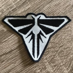 The last of us embroidered patch, Last of US II, gamer gift, gamer patch, gift under 10, Ellie Williams, Joel Miller, Abby Anderson, Dina