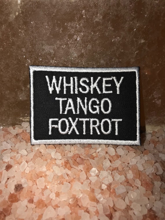 WTF patch, whiskey tango foxtrot, aviation humor, airplane patch, sarcastic patch, gift under 10, gift for him, army patch