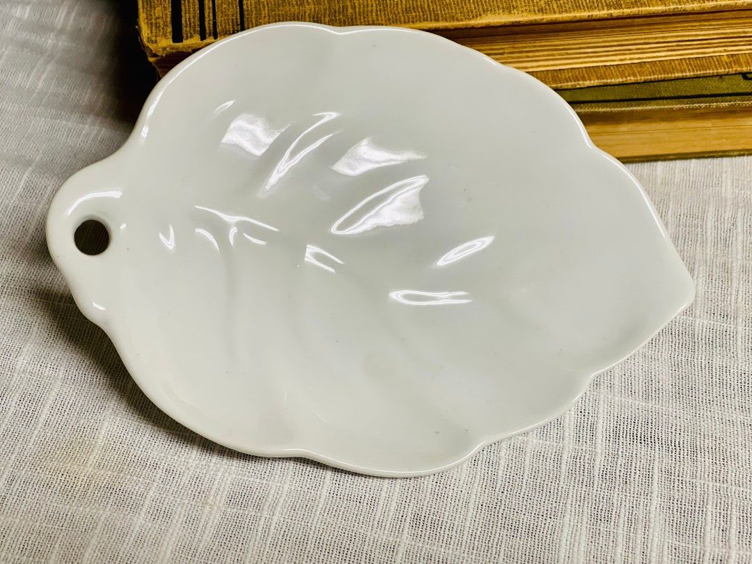 Vintage White Lillian Vernon China 1987 Collectible Dish Etsy