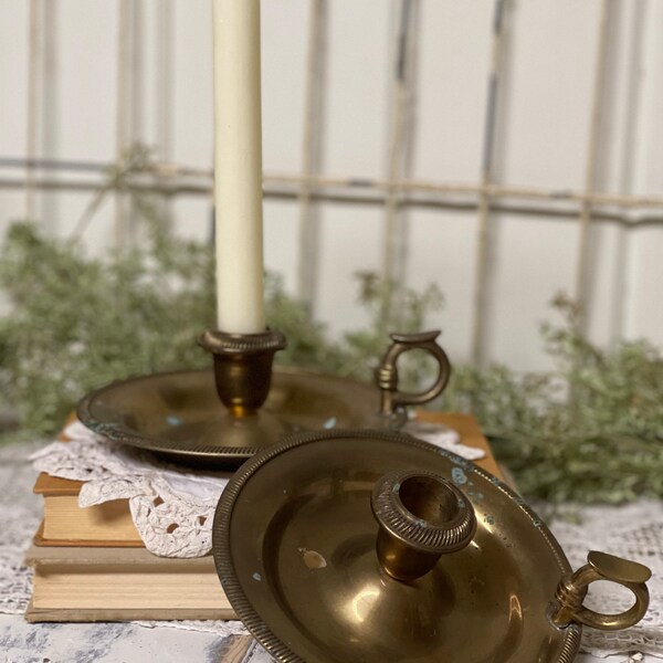 Old Candle Holder Etsy