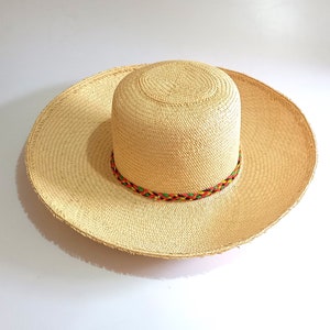 Straw Hat, Summer Straw Hat, Sun Hat, Hand-woven Hat, Natural Straw Hat, Chapeau en paille, Sombrero de junco