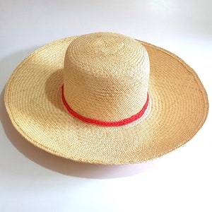 Straw Hat, Summer Straw Hat, Sun Hat, Hand-woven Hat, Natural Straw Hat, Chapeau en paille, Sombrero de junco