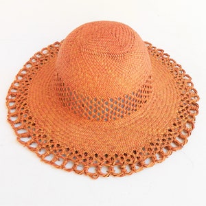 Summer Hat, Sun Hat, Hat, Hand-Woven Hat, Yellow Hat, Women Straw Hat,