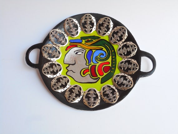 Hanging Wall Decor Ethnic Art Mayan Decor Mayan Culture Etsy