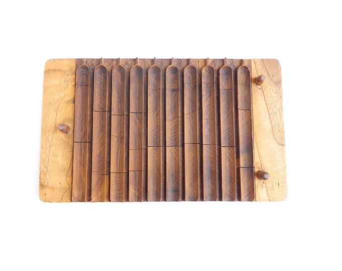 Robusto Cigar Mold, Vintage Molds for Cigar Pressing, Cigar Press Molds