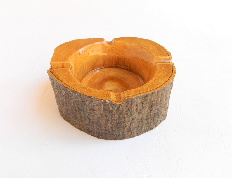 Ashtray Trunk Ashtray Wood Ashtray Wooden Ashtray Hand Etsy