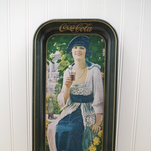 Vintage Coca Cola Tray ~ 1970s Coca Cola ~ Coca-Cola Advertisement ~ Coke Memorabilia ~ 1921 Coca-Cola Advertisement