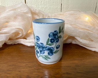 Vintage Lake George Souvenir Toothpick Holder ~ Lake George Minnesota Souvenir ~ Blueberry Toothpick Holder Yarmouth Minnesota