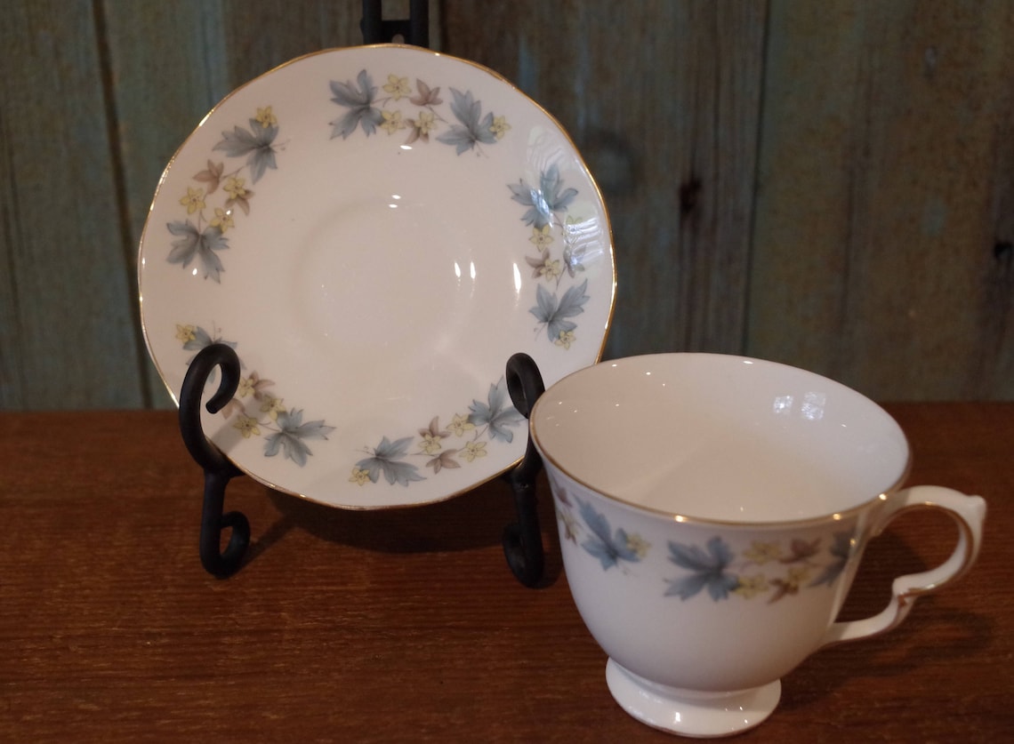 Tea Cup & Saucers Vintage Royal Kent Tea Cup Saucer Made in Etsy