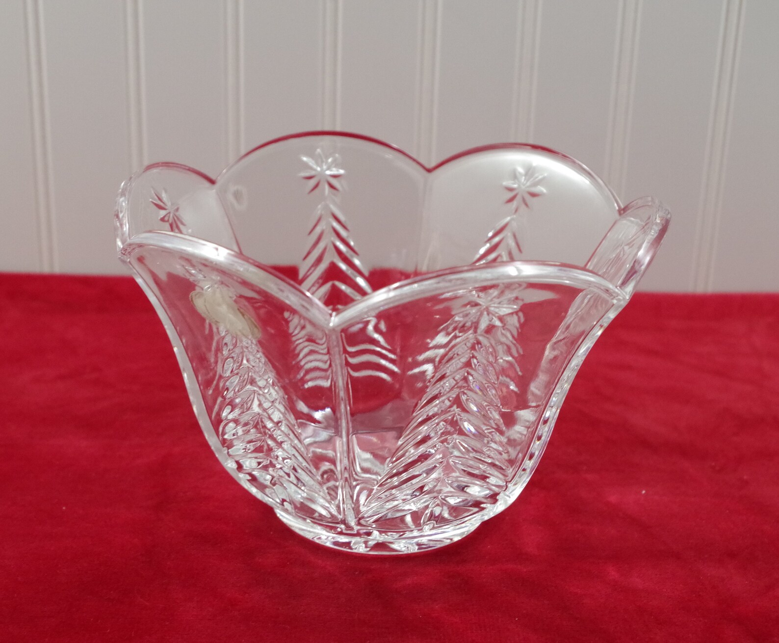 Ice Bucket Vintage Crystal Ice Bucket 24 Lead Crystal Etsy
