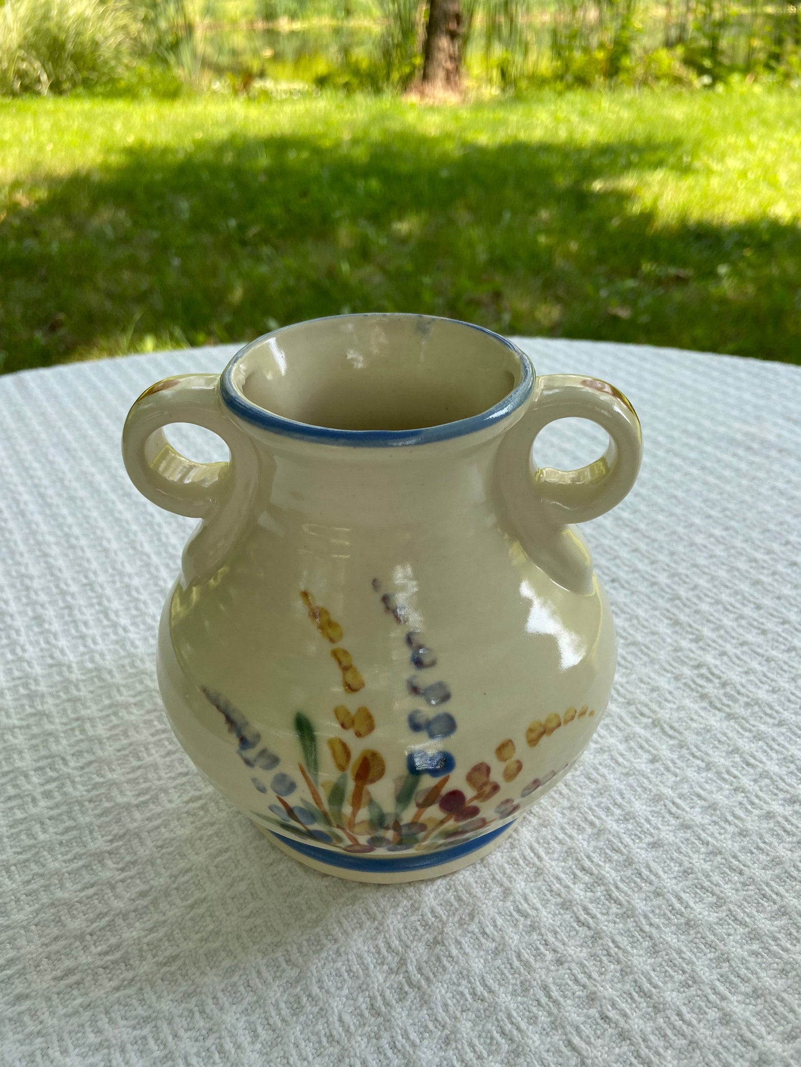 Vintage Roseville Pottery Roseville Vase Old Colony | Etsy