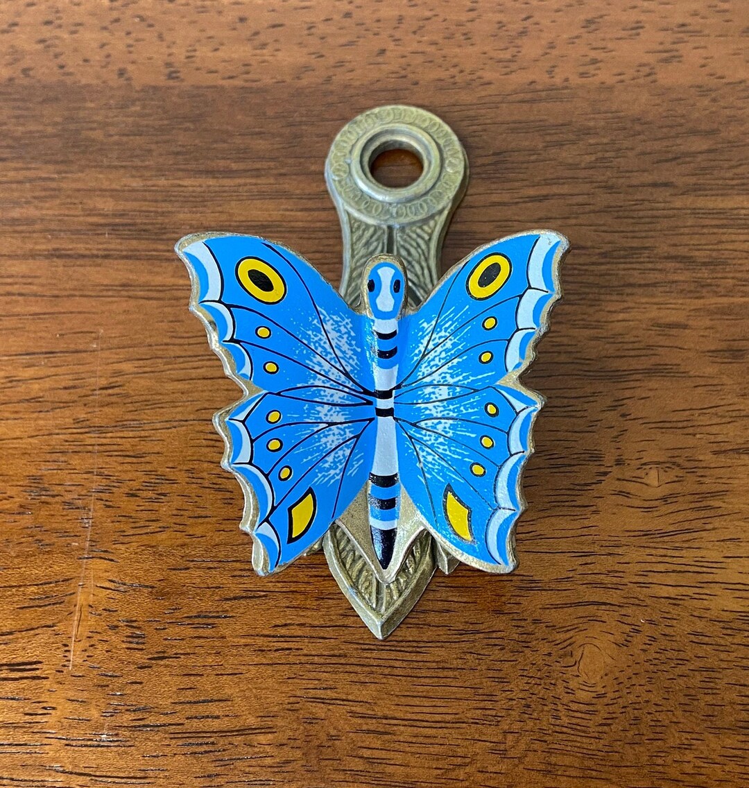 Vintage Butterfly Paper Clip Butterfly Desk Accessories Etsy