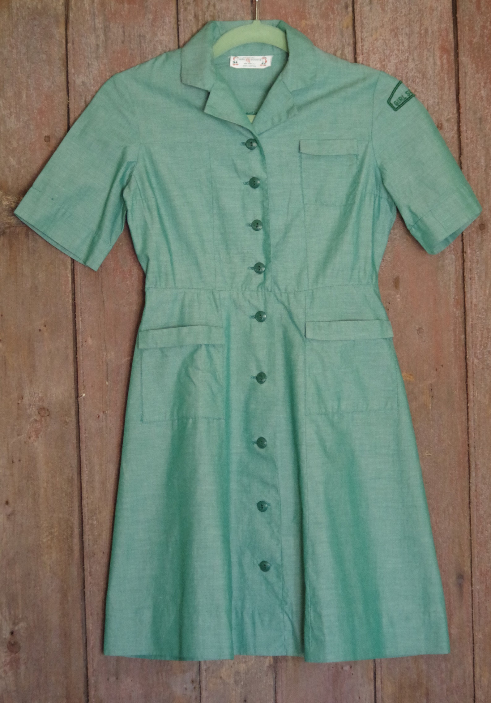 Vintage Girl Scout Uniform Girl Scout Dress 1950's | Etsy