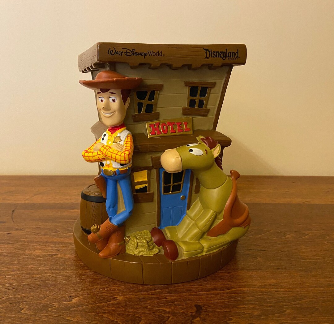 Vintage Toy Story Coin Bank Disney Pixar Coin Bank Walt Etsy