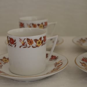 Vintage Tea Cups ~ Made In China ~ Set Of 6 ~ Porcelain Tea Set ~ Childs Tea Set ~ Vintage Tea Set