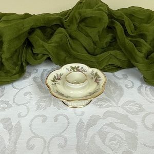 Vintage Rosenthal Moliere Taper Candle Holder ~ Rosenthal Germany Porcelain Floral Candle Holder ~ Made In Germany