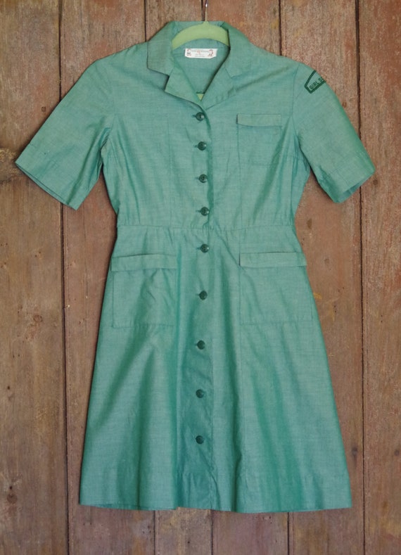 Vintage Girl Scout Uniform ~ Girl Scout Dress ~ 19