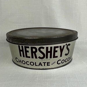 Vintage Hershey Tins - Etsy