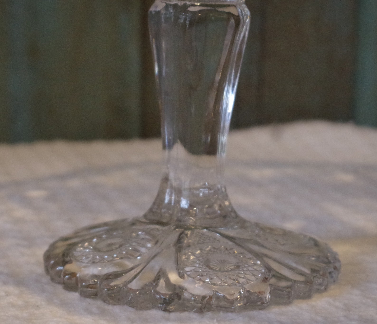 Imperial Glass Vintage Cake Plate Pedestal Cake Plate Pedestal Dessert