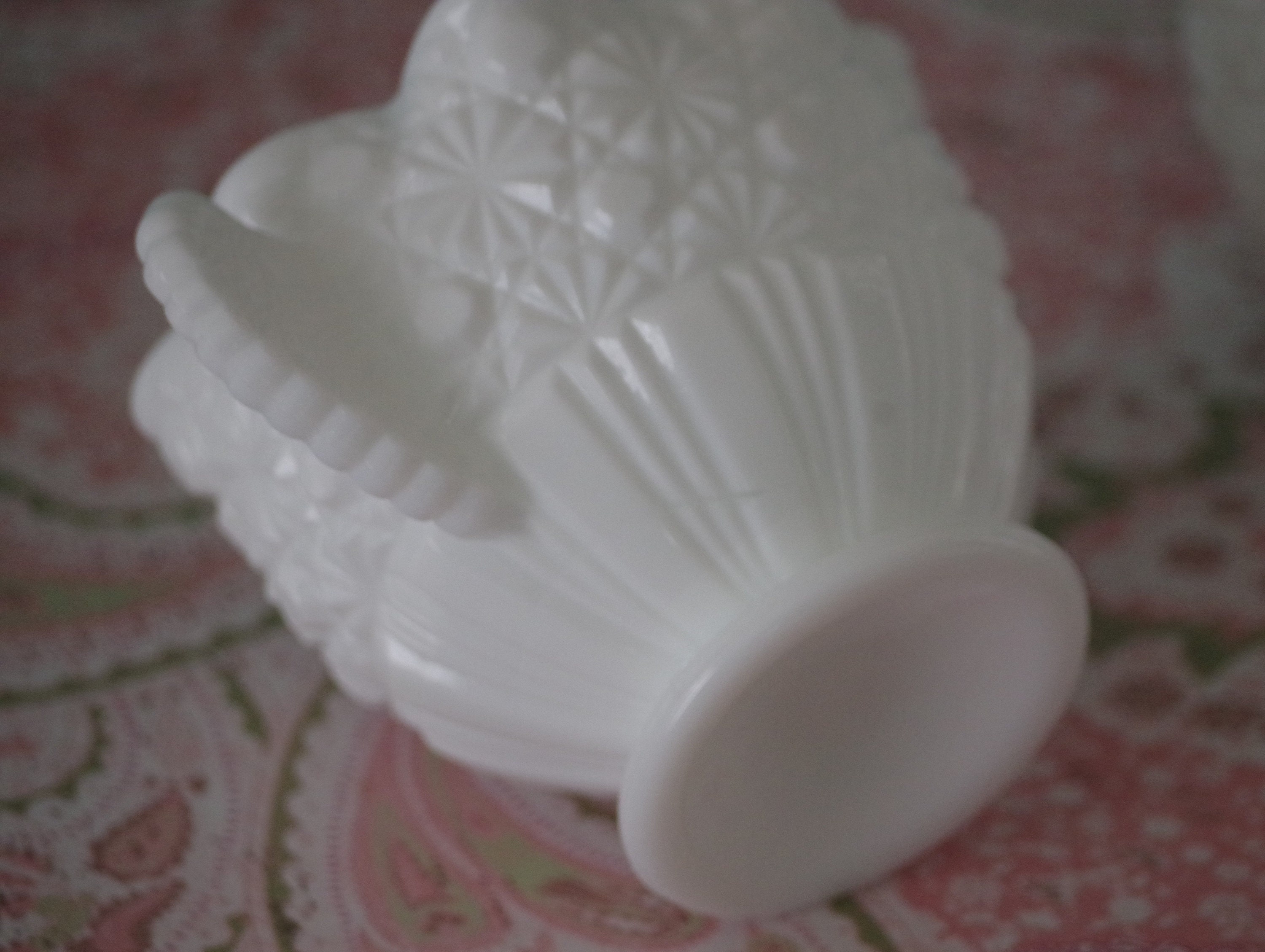 Vintage Creamer & Sugar Fenton Glass Fenton Creamer and Etsy