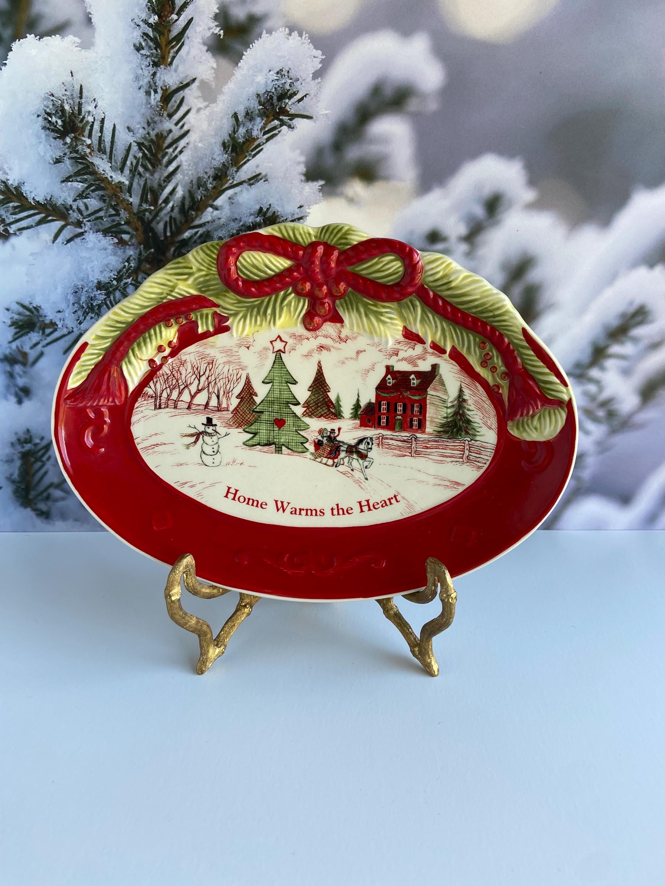 Vintage Christmas Fitz and Floyd - Etsy