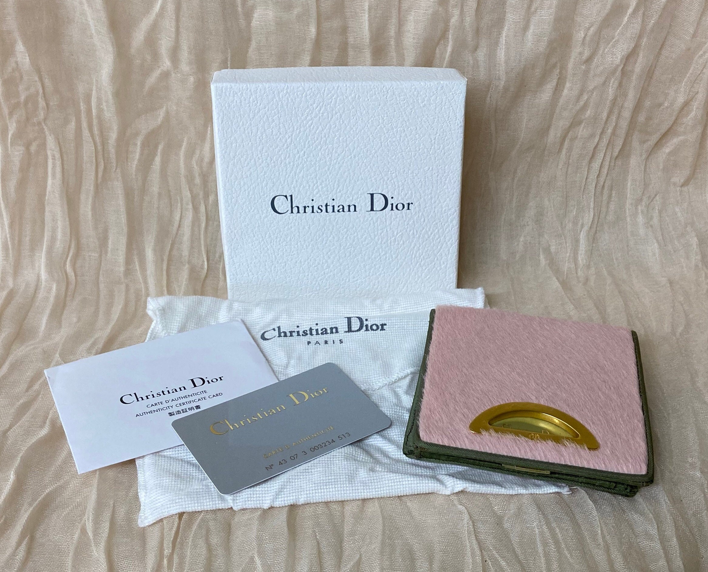 DIOR PINK MONOGRAM WALLET – LYUU