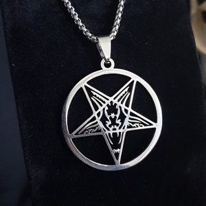 Baphomet Pendant, Satan Pendant, Satanic Pendant, Devil, Belial, Baphomet Necklace, Gothic Pendant, Occult Pendant, Witch Necklace, Goth