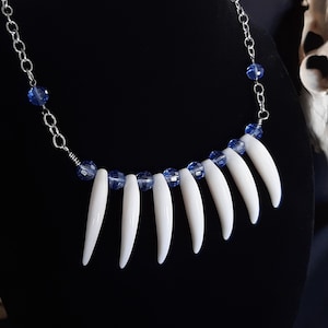 Replica Wolf Tooth Necklace, Wolf Fang Pendant, Tooth Necklace, Wolf Tooth Jewelry, Shaman Wolf tooth, Shamanic necklace, Witch pendant