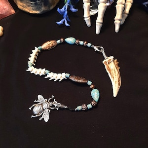 Pendulum, Bone Pendulum, Water Pendulum, Antler Pendulum, Witch, Witchcraft, Wiccan Pendulum, Witchcraft Supply, Altar decor, Pendulum Board
