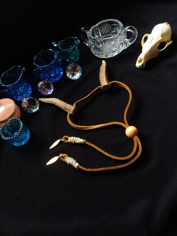 elk antler headband