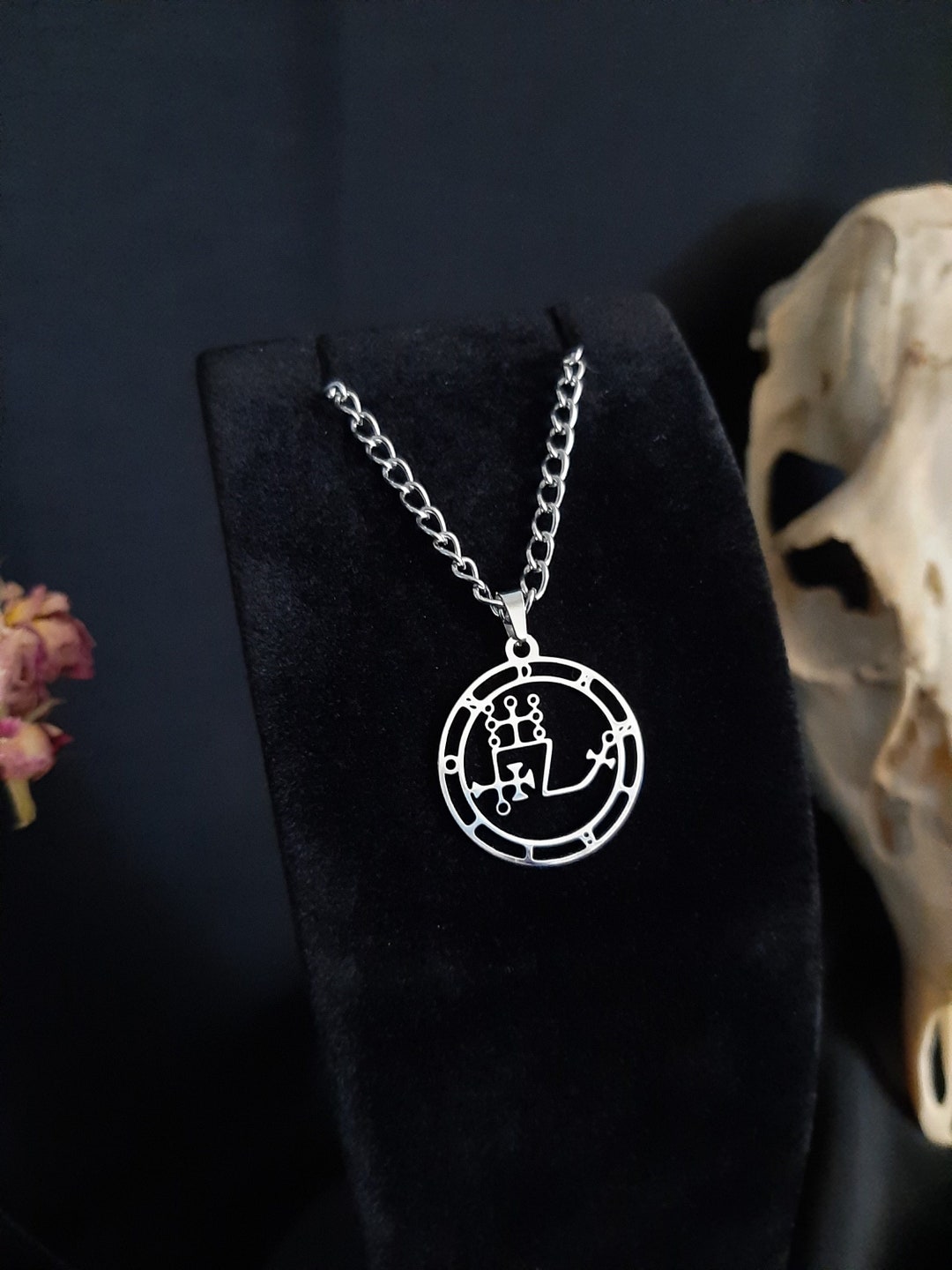 Dantalion Pendant, Dantalion Necklace, Witch Necklace, Ars Goetia ...
