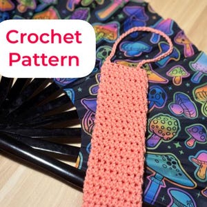 Hand Fan Holder Pattern - Festival Accessories - Crochet Pattern