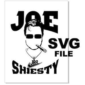 Chemise Joe Shiesty Burrow JB9 Bling Bengals Design SVG Cricut