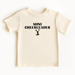 Toddler Cheer Shirt, Toddler Cheerleader, Mini Cheerleader Shirt, Toddler Cheerleading Shirt, Mini Cheerleader, Tiny Cheerleader