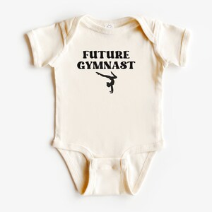 Baby Gymnast, Future Gymnast, Baby Gymnastics, Baby Gymnastics Bodysuit, Infant Gymnastics Bodysuit, Gymnastics Gift, Baby Gift