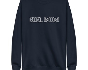 Sweat-shirt maman fille (brodé)